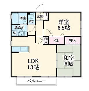 マノワール【2階】の間取り