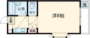 第3シャンポール【202号室】の間取り