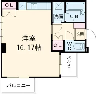 第一ラサハウス【2階】の間取り