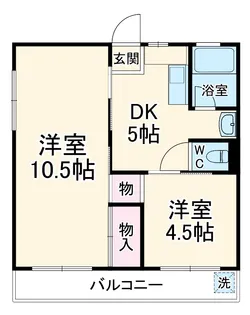 グランドマンション【403号室】の間取り