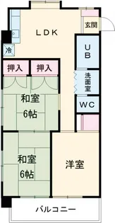 エクセレンツ青砥【1階】の間取り
