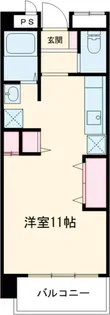 エクセレンツ青砥【3階】の間取り