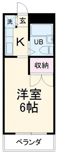 サンライト日吉【202号室】の間取り