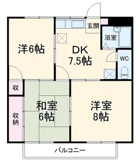 メゾン日の出【3階】の間取り