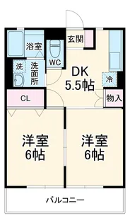 ガーデンヒルズ【2階】の間取り