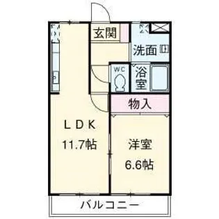 メニュエットⅡ【2階】の間取り