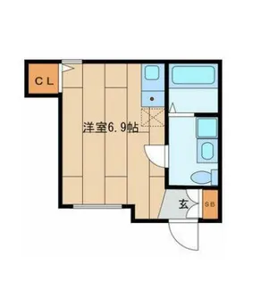 カーサヴィアンカ【1階】の間取り