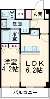 ガーラプレイス八幡山壱番館【3階】の間取り