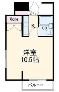 メゾン市川【3階】の間取り