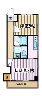 シャトレー稔【3階】の間取り