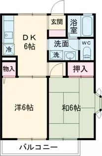 ルードルフィアタウンズ【1階】の間取り