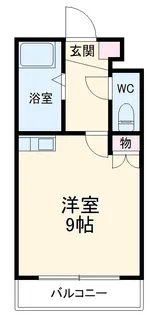 UNAX名東【3A号室】の間取り