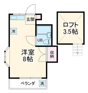 ホームズ和光【2階】の間取り