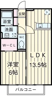 アルシュ【1階】の間取り