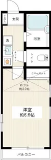 グランメールⅡ【1階】の間取り