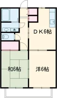 ウィータベアータ【1階】の間取り