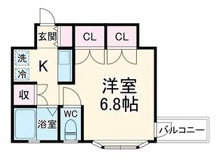 ロミオ&ジュリエットⅡ【2階】の間取り