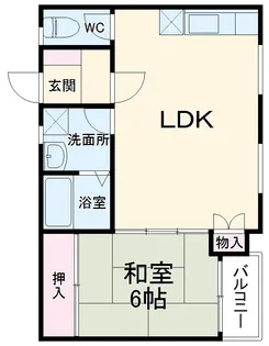 浜松メディカルパークビル【6階】の間取り