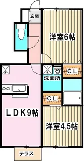 レルミタージュ【1階】の間取り