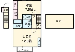 Micchy´s Ⅲ【202号室】の間取り