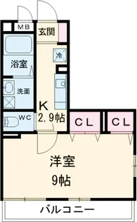 番匠参番館【3階】の間取り
