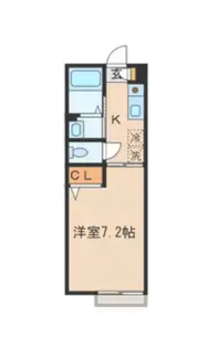 スリースター日吉【1階】の間取り