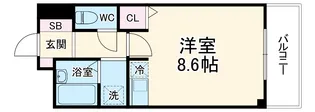 ライフ牧の里【3階】の間取り