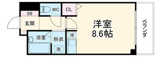 ライフ牧の里【401号室】の間取り