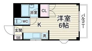 ヴィラナカヤマ【3階】の間取り
