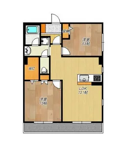 アリシア【2階】の間取り