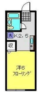 グリーンヒル【205号室】の間取り