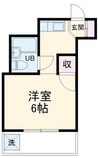 グリーンヒルⅢ【201号室】の間取り