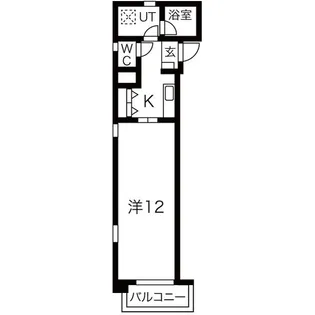 クレスト牧の里【304号室】の間取り