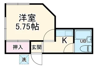 ベルシオン朝霞【1階】の間取り