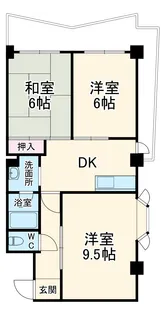 パークコート【303号室】の間取り