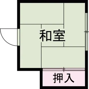 鈴木荘【2階】の間取り