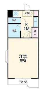 マインド覚王山【3F号室】の間取り