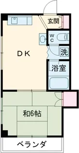 サンモール富士見堂【4階】の間取り