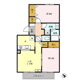 プリマベーラA【2階】の間取り