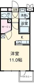 グラーレ・バイロイト【6階】の間取り