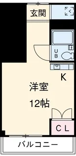 SAP市川Ⅱ【3階】の間取り