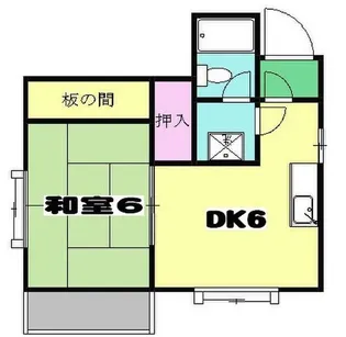 リモージュ柏座【201号室】の間取り