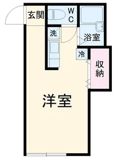 フェリシア市川【1階】の間取り