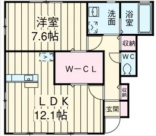 アーマビリータ Ⅰ【1階】の間取り
