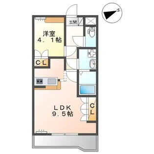 サンガーデン【2階】の間取り
