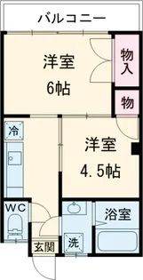第3麻生マンション【2階】の間取り