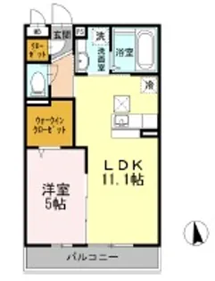 プピレ・HK【2階】の間取り