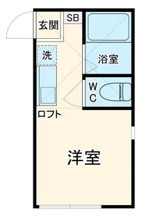ヒルズ日吉A棟【2階】の間取り