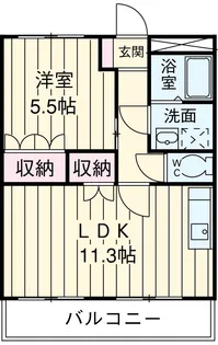 フィオレ【1階】の間取り