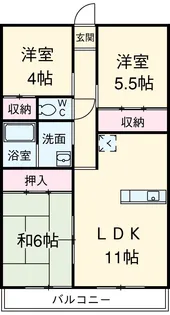 桶川昭和ビル【1階】の間取り
